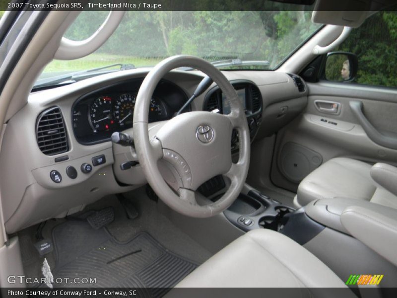 Timberland Mica / Taupe 2007 Toyota Sequoia SR5