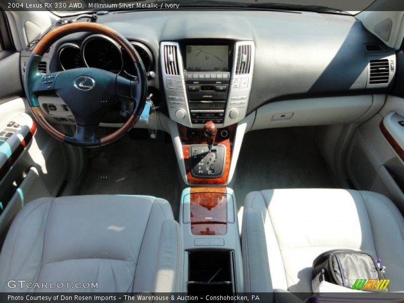 Millinnium Silver Metallic / Ivory 2004 Lexus RX 330 AWD