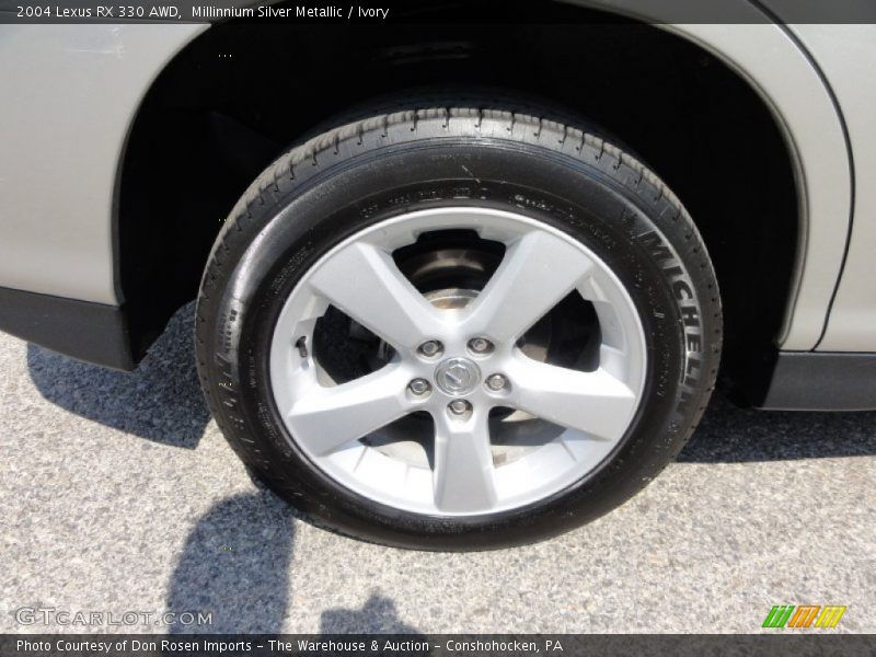Millinnium Silver Metallic / Ivory 2004 Lexus RX 330 AWD