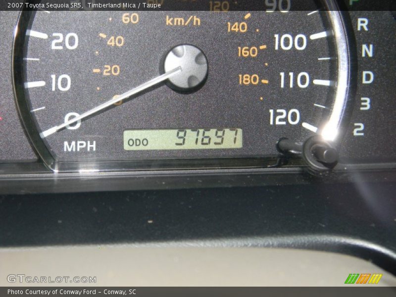 Timberland Mica / Taupe 2007 Toyota Sequoia SR5