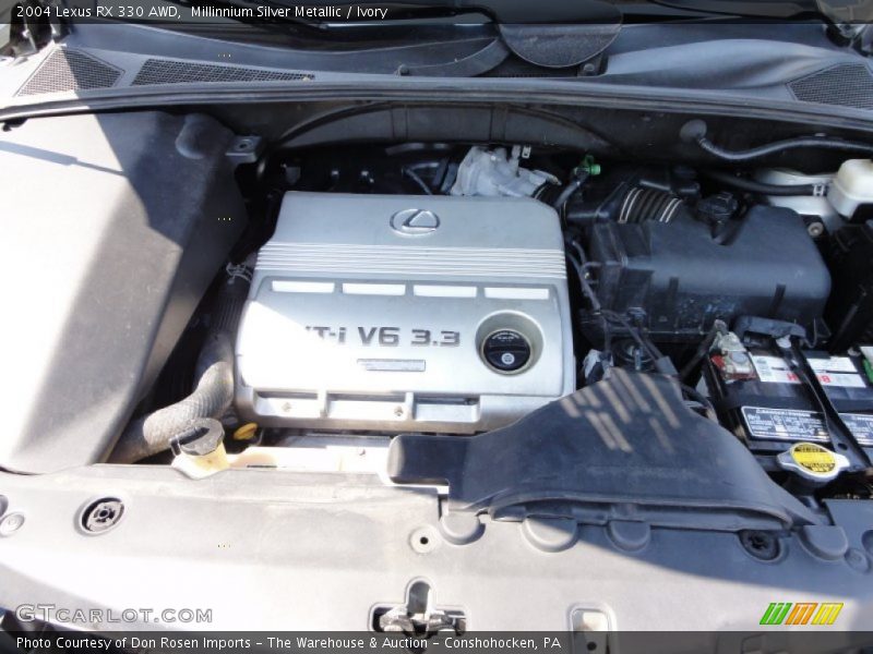 Millinnium Silver Metallic / Ivory 2004 Lexus RX 330 AWD