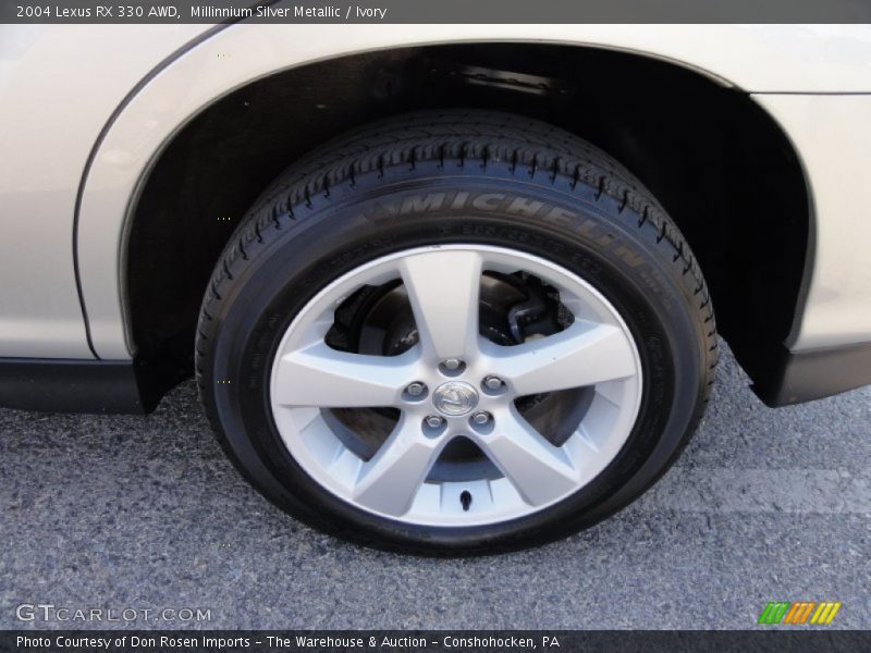 Millinnium Silver Metallic / Ivory 2004 Lexus RX 330 AWD