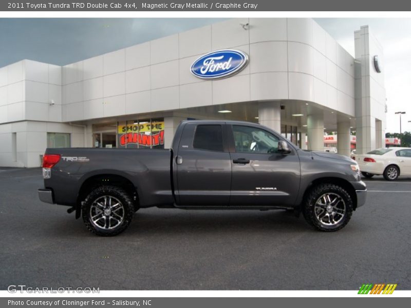 Magnetic Gray Metallic / Graphite Gray 2011 Toyota Tundra TRD Double Cab 4x4
