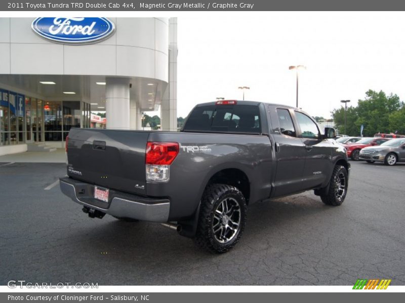 Magnetic Gray Metallic / Graphite Gray 2011 Toyota Tundra TRD Double Cab 4x4