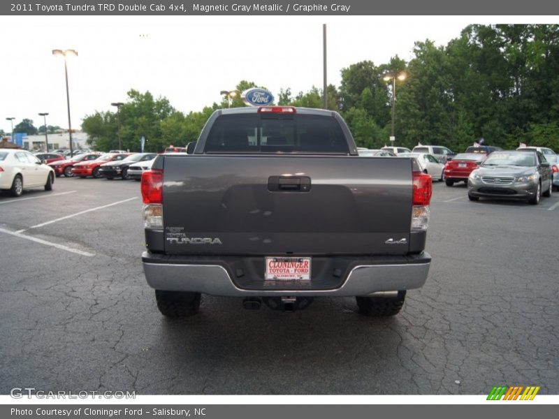 Magnetic Gray Metallic / Graphite Gray 2011 Toyota Tundra TRD Double Cab 4x4