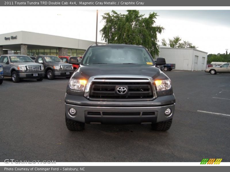 Magnetic Gray Metallic / Graphite Gray 2011 Toyota Tundra TRD Double Cab 4x4