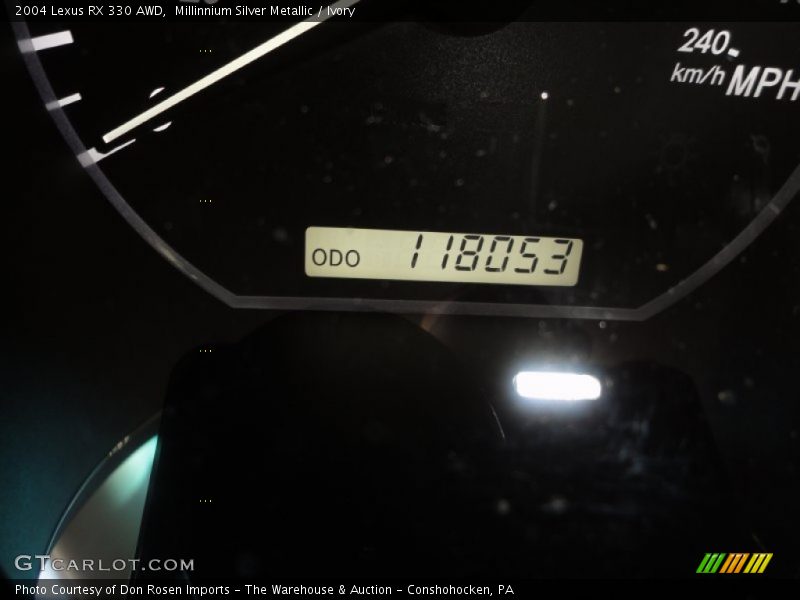 Millinnium Silver Metallic / Ivory 2004 Lexus RX 330 AWD