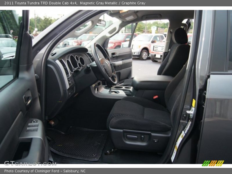Magnetic Gray Metallic / Graphite Gray 2011 Toyota Tundra TRD Double Cab 4x4