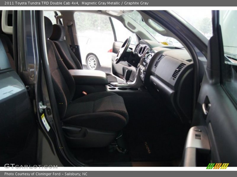 Magnetic Gray Metallic / Graphite Gray 2011 Toyota Tundra TRD Double Cab 4x4
