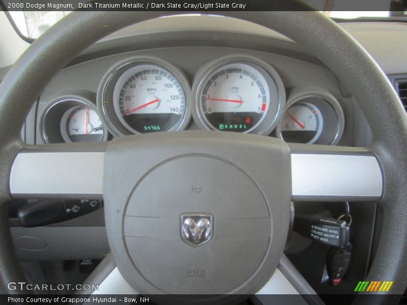 Dark Titanium Metallic / Dark Slate Gray/Light Slate Gray 2008 Dodge Magnum