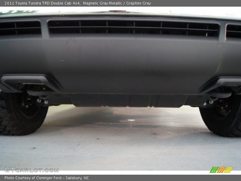 Magnetic Gray Metallic / Graphite Gray 2011 Toyota Tundra TRD Double Cab 4x4