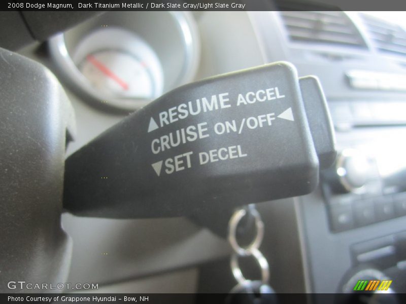 Dark Titanium Metallic / Dark Slate Gray/Light Slate Gray 2008 Dodge Magnum