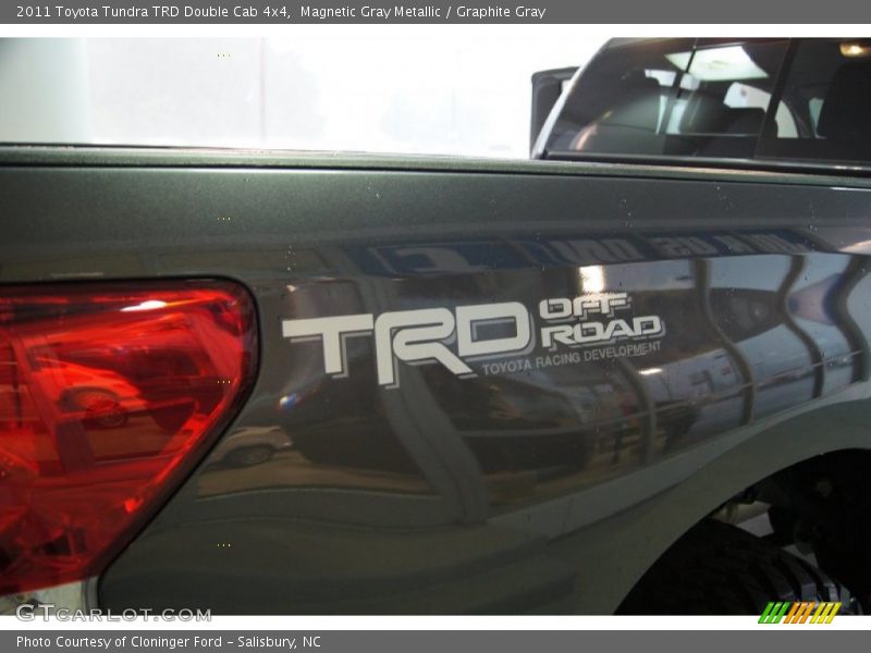 Magnetic Gray Metallic / Graphite Gray 2011 Toyota Tundra TRD Double Cab 4x4