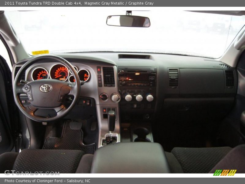 Magnetic Gray Metallic / Graphite Gray 2011 Toyota Tundra TRD Double Cab 4x4