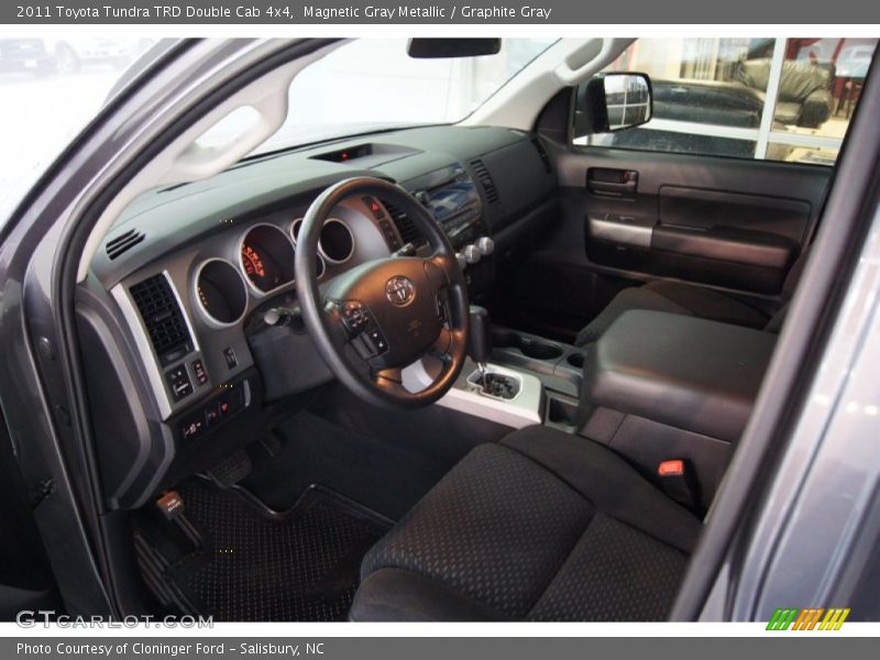 Magnetic Gray Metallic / Graphite Gray 2011 Toyota Tundra TRD Double Cab 4x4