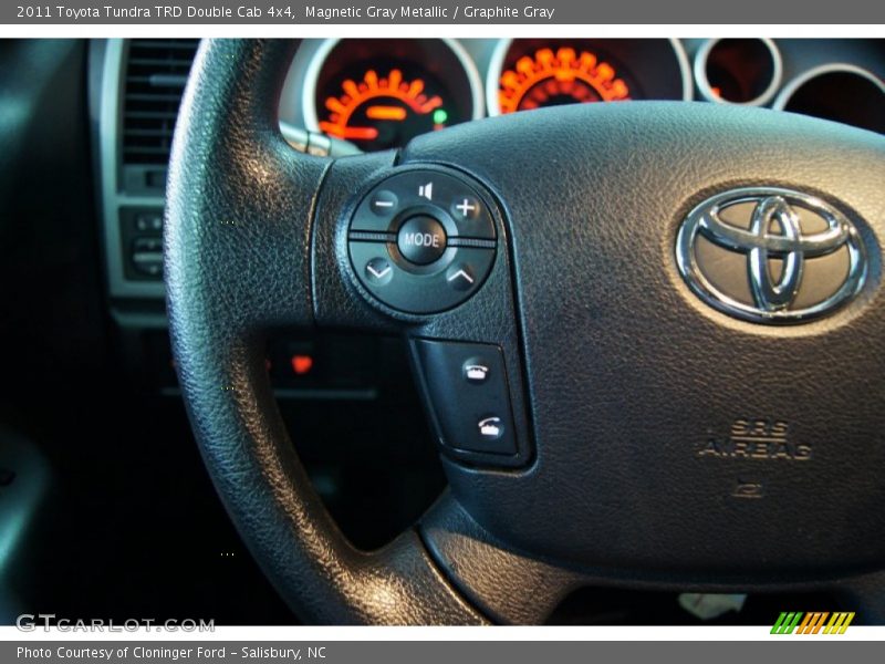 Magnetic Gray Metallic / Graphite Gray 2011 Toyota Tundra TRD Double Cab 4x4