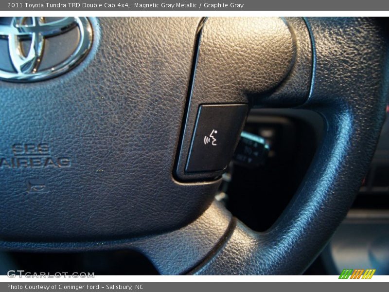Magnetic Gray Metallic / Graphite Gray 2011 Toyota Tundra TRD Double Cab 4x4