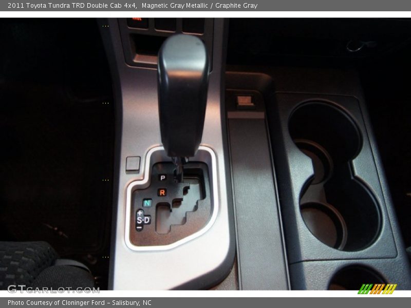 Magnetic Gray Metallic / Graphite Gray 2011 Toyota Tundra TRD Double Cab 4x4
