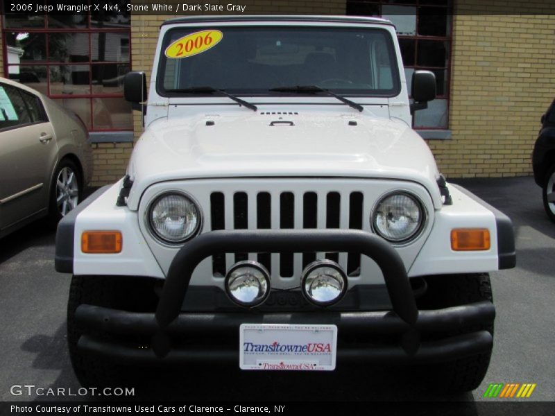 Stone White / Dark Slate Gray 2006 Jeep Wrangler X 4x4