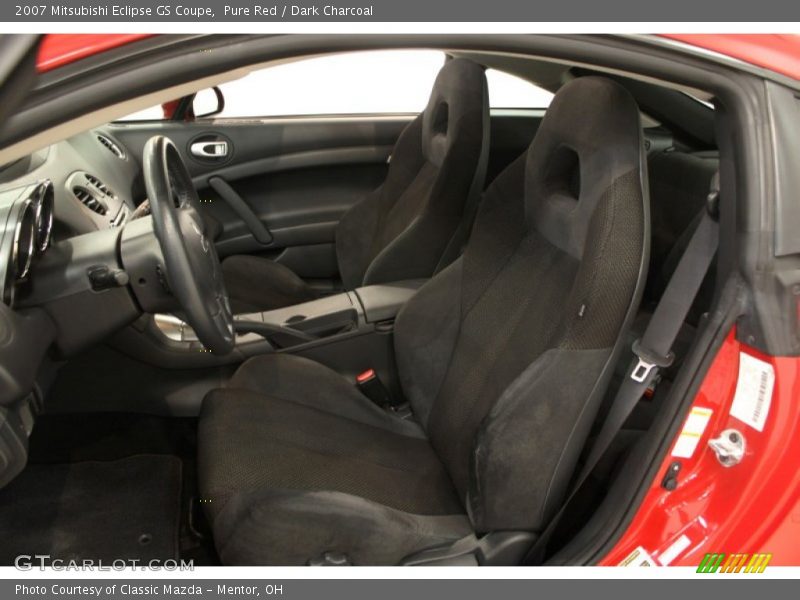 Pure Red / Dark Charcoal 2007 Mitsubishi Eclipse GS Coupe