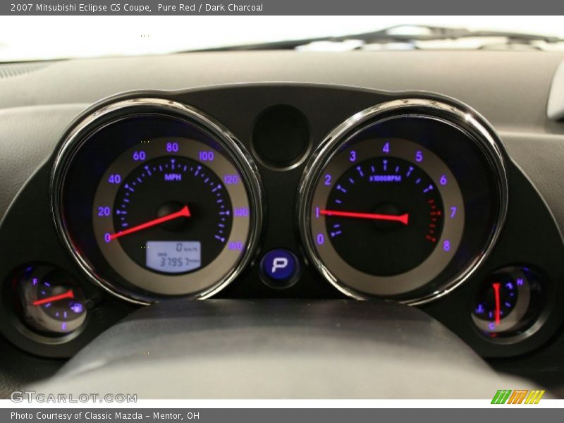 Pure Red / Dark Charcoal 2007 Mitsubishi Eclipse GS Coupe