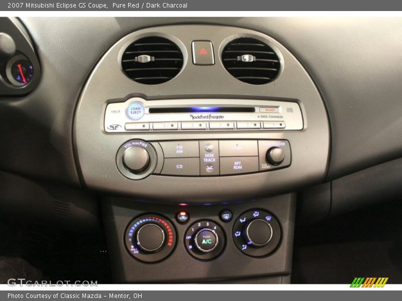 Pure Red / Dark Charcoal 2007 Mitsubishi Eclipse GS Coupe
