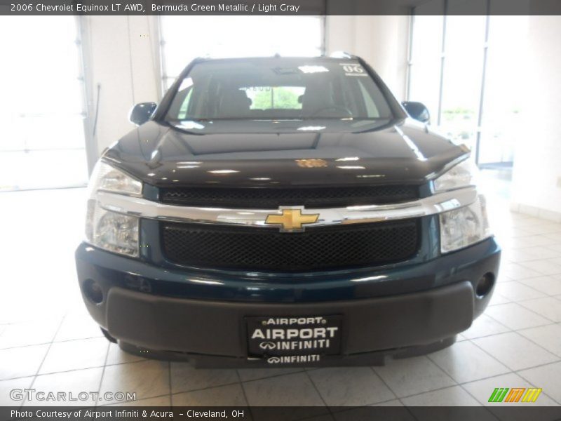 Bermuda Green Metallic / Light Gray 2006 Chevrolet Equinox LT AWD