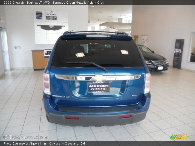 Bermuda Green Metallic / Light Gray 2006 Chevrolet Equinox LT AWD