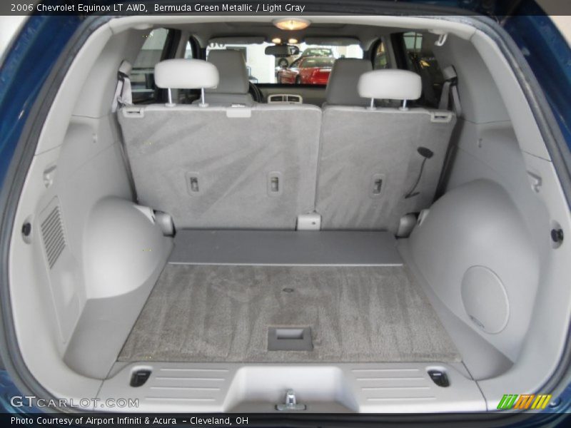 Bermuda Green Metallic / Light Gray 2006 Chevrolet Equinox LT AWD