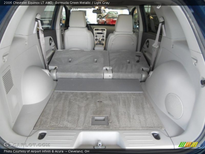 Bermuda Green Metallic / Light Gray 2006 Chevrolet Equinox LT AWD