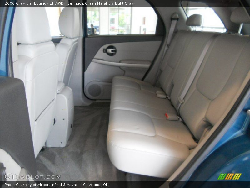Bermuda Green Metallic / Light Gray 2006 Chevrolet Equinox LT AWD