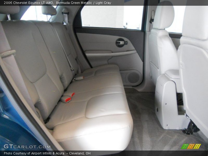 Bermuda Green Metallic / Light Gray 2006 Chevrolet Equinox LT AWD