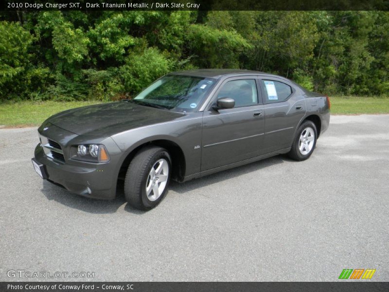 Dark Titanium Metallic / Dark Slate Gray 2010 Dodge Charger SXT