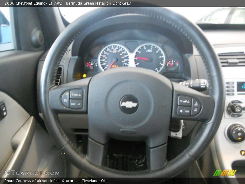 Bermuda Green Metallic / Light Gray 2006 Chevrolet Equinox LT AWD