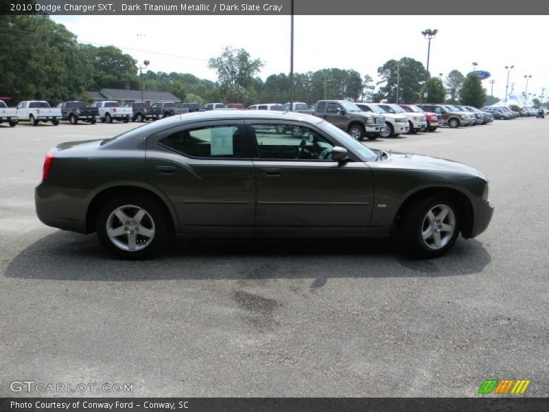 Dark Titanium Metallic / Dark Slate Gray 2010 Dodge Charger SXT
