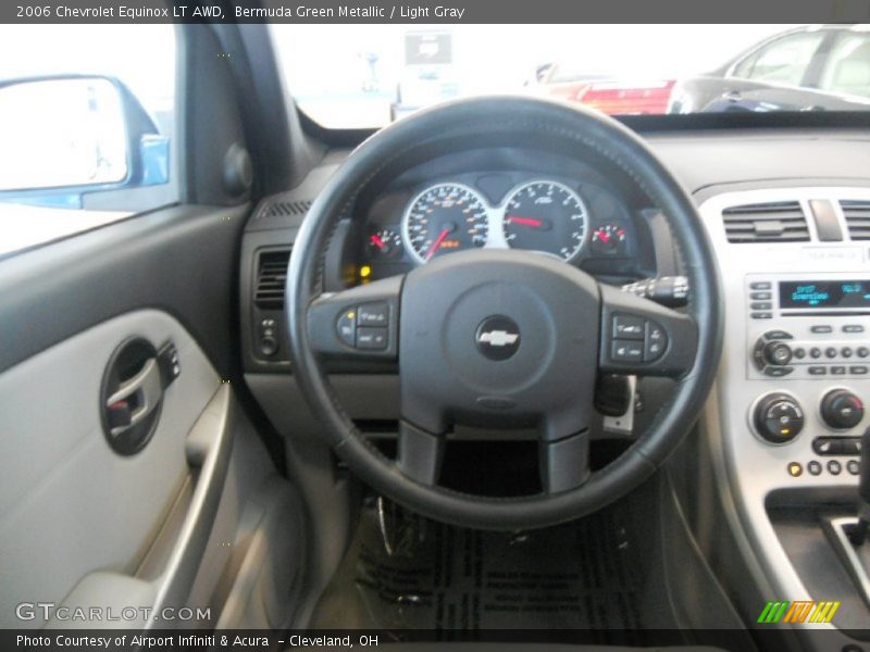 Bermuda Green Metallic / Light Gray 2006 Chevrolet Equinox LT AWD