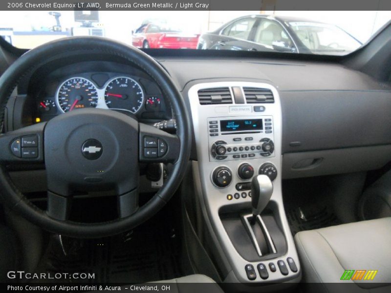 Bermuda Green Metallic / Light Gray 2006 Chevrolet Equinox LT AWD