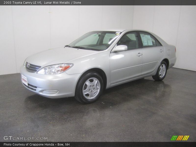 Lunar Mist Metallic / Stone 2003 Toyota Camry LE V6