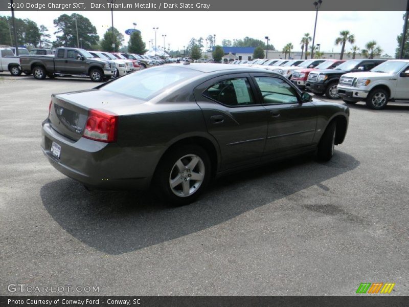 Dark Titanium Metallic / Dark Slate Gray 2010 Dodge Charger SXT