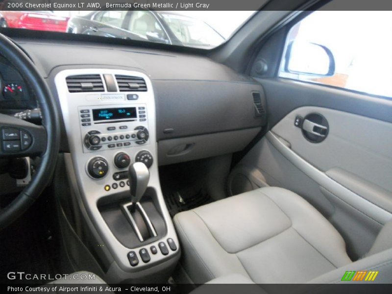 Bermuda Green Metallic / Light Gray 2006 Chevrolet Equinox LT AWD