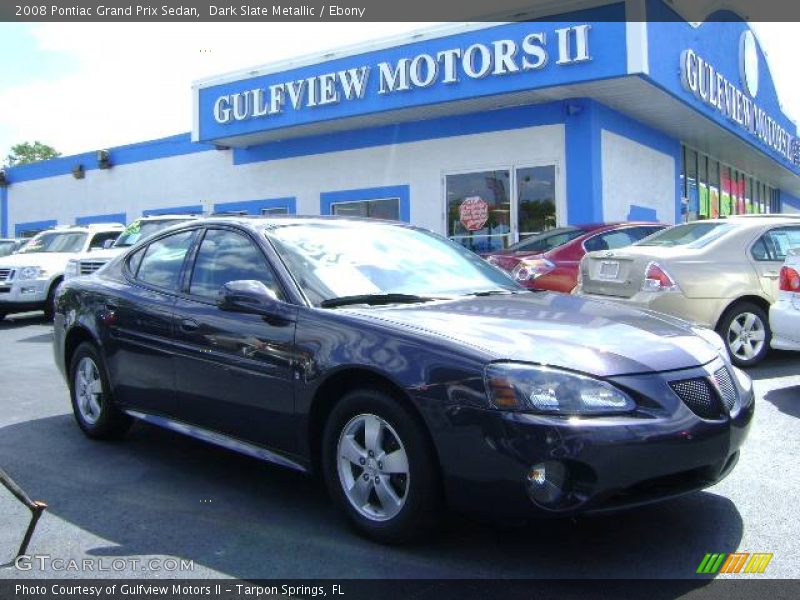 Dark Slate Metallic / Ebony 2008 Pontiac Grand Prix Sedan