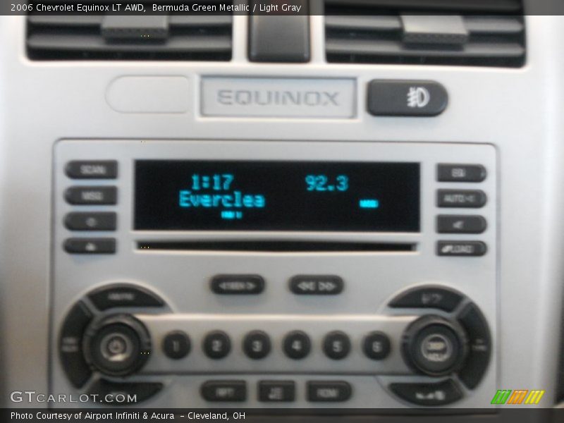 Bermuda Green Metallic / Light Gray 2006 Chevrolet Equinox LT AWD