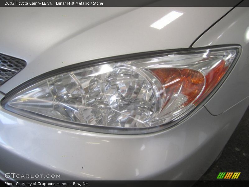 Lunar Mist Metallic / Stone 2003 Toyota Camry LE V6