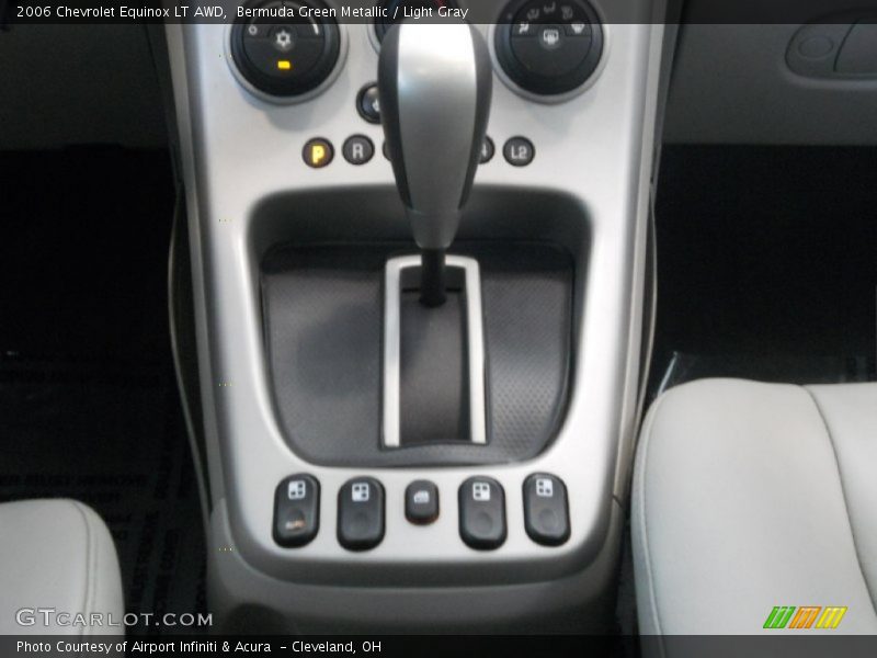 Bermuda Green Metallic / Light Gray 2006 Chevrolet Equinox LT AWD