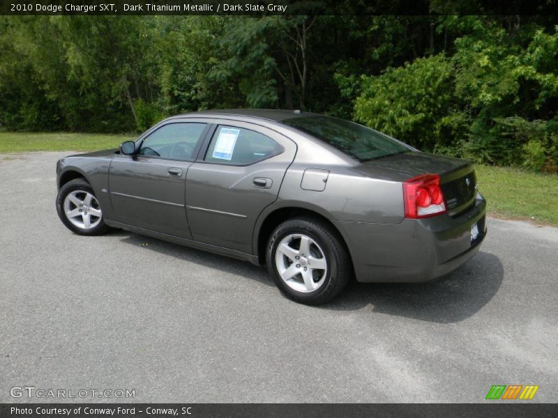 Dark Titanium Metallic / Dark Slate Gray 2010 Dodge Charger SXT