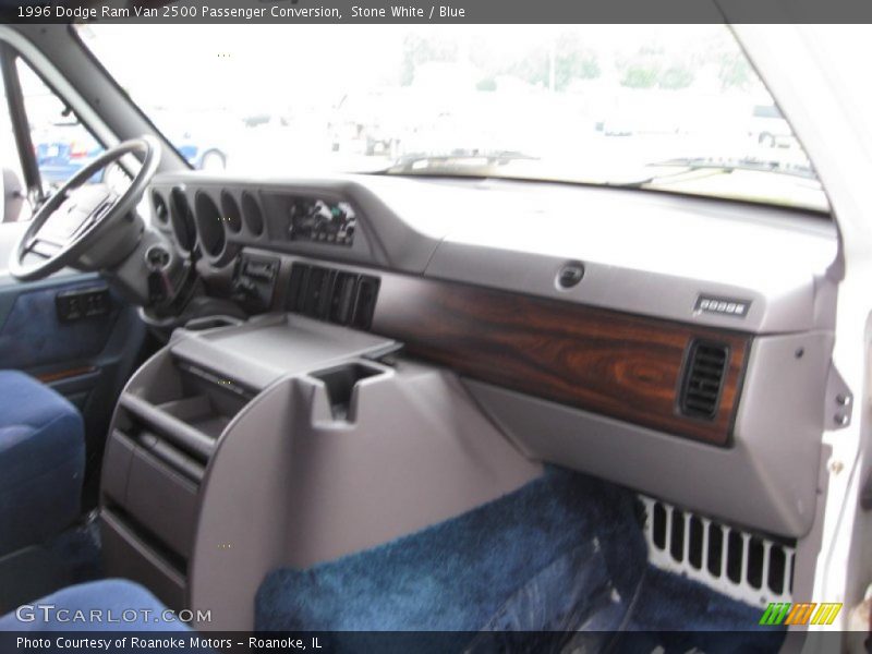 Dashboard of 1996 Ram Van 2500 Passenger Conversion
