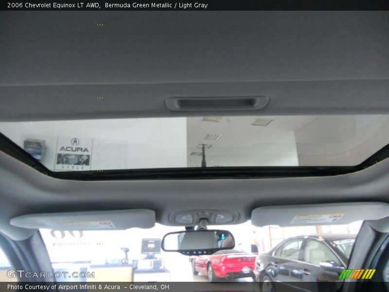 Bermuda Green Metallic / Light Gray 2006 Chevrolet Equinox LT AWD