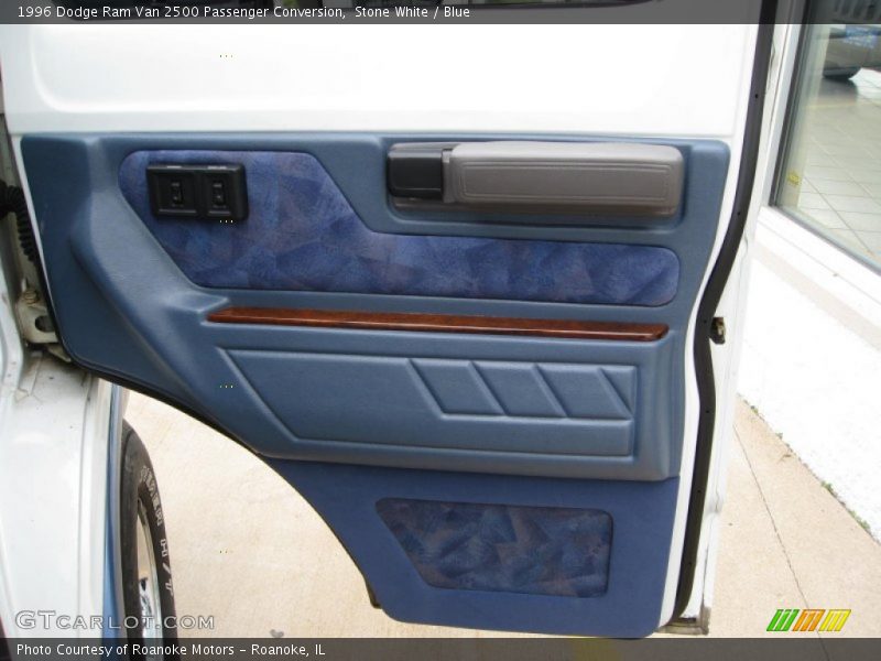 Door Panel of 1996 Ram Van 2500 Passenger Conversion