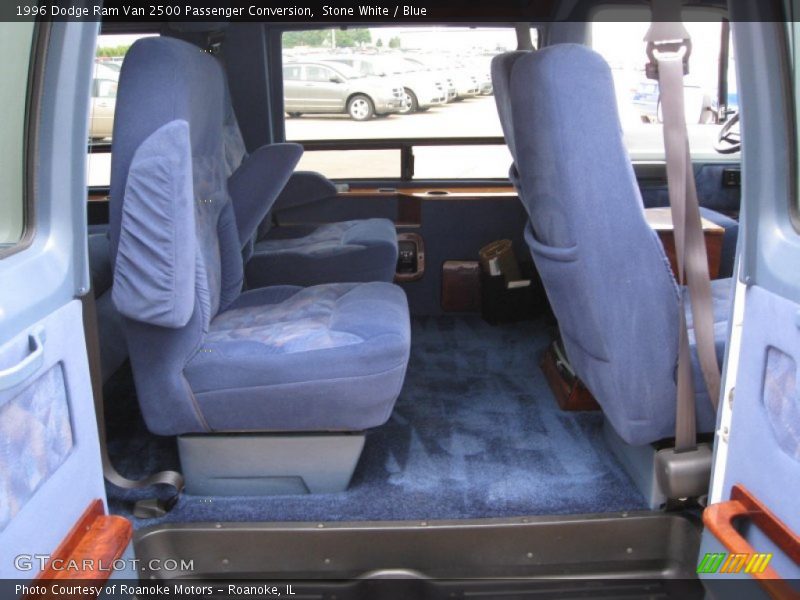  1996 Ram Van 2500 Passenger Conversion Blue Interior