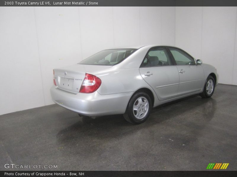 Lunar Mist Metallic / Stone 2003 Toyota Camry LE V6